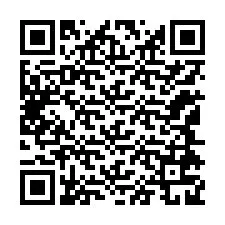 Código QR para número de teléfono +12144729865