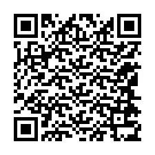 Código QR para número de teléfono +12144735876