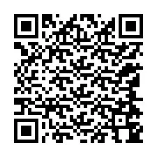 QR kód a telefonszámhoz +12144744188