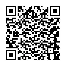 QR-code voor telefoonnummer +12144744189