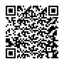 Codice QR per il numero di telefono +12144744191