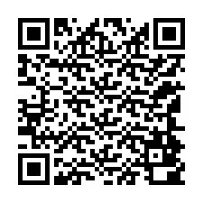 QR-Code für Telefonnummer +12144800514