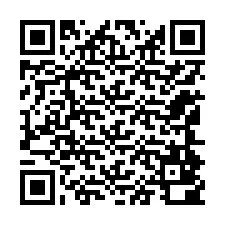 QR-Code für Telefonnummer +12144800517