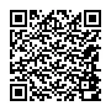 Código QR para número de telefone +12144800957