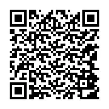 Kode QR untuk nomor Telepon +12144802822