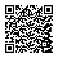 QR Code สำหรับหมายเลขโทรศัพท์ +12144803339