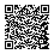 Codice QR per il numero di telefono +12144803672