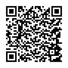 Código QR para número de teléfono +12144803912