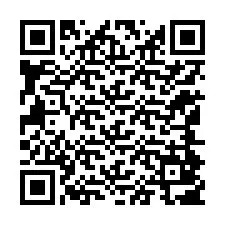 QR-Code für Telefonnummer +12144807482