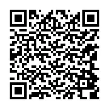 QR код за телефонен номер +12144808212