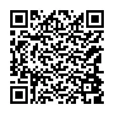 QR Code สำหรับหมายเลขโทรศัพท์ +12144809341