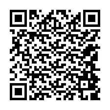 QR Code สำหรับหมายเลขโทรศัพท์ +12144809573