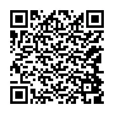 Código QR para número de telefone +12144809629