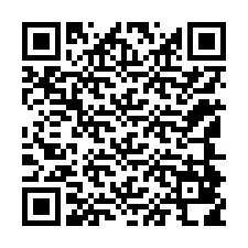 QR-koodi puhelinnumerolle +12144818401