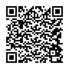 QR Code สำหรับหมายเลขโทรศัพท์ +12144820723