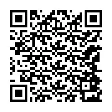 QR Code สำหรับหมายเลขโทรศัพท์ +12144823995