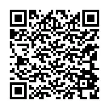 Kode QR untuk nomor Telepon +12144828302