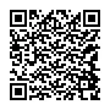 Código QR para número de telefone +12144828620