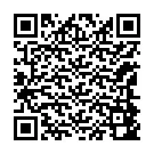 Kode QR untuk nomor Telepon +12144842455