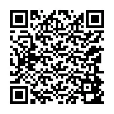 Código QR para número de telefone +12144842458