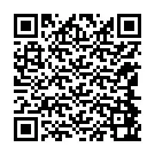 QR kód a telefonszámhoz +12144862282