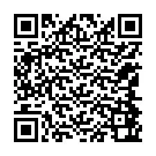 Kode QR untuk nomor Telepon +12144862283