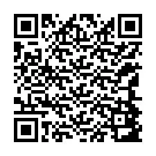 QR Code สำหรับหมายเลขโทรศัพท์ +12144883200