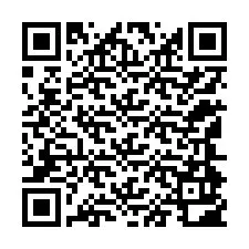 QR kód a telefonszámhoz +12144902154