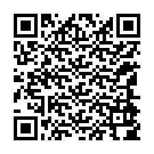 QR Code สำหรับหมายเลขโทรศัพท์ +12144904840