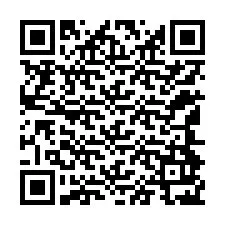 QR-code voor telefoonnummer +12144927240