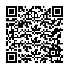 QR-Code für Telefonnummer +12144927651