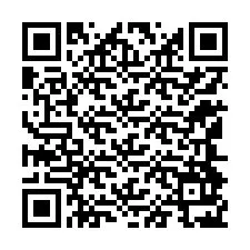 QR Code pour le numéro de téléphone +12144927652