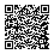 QR код за телефонен номер +12144941398