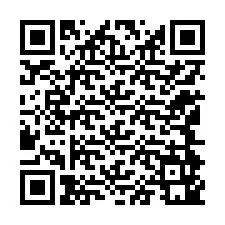 Codice QR per il numero di telefono +12144941426