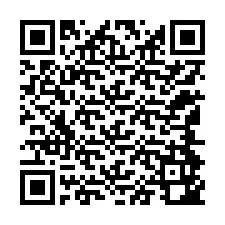 Kode QR untuk nomor Telepon +12144942284