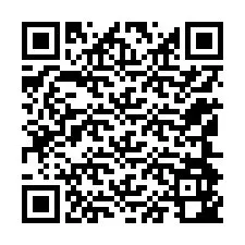 QR-код для номера телефона +12144942313