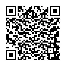 Código QR para número de teléfono +12144943214