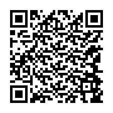 QR-koodi puhelinnumerolle +12144946322