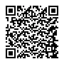 QR-Code für Telefonnummer +12144947862