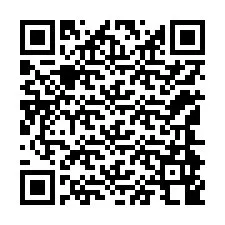 QR-koodi puhelinnumerolle +12144948151