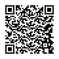 Kode QR untuk nomor Telepon +12144948537