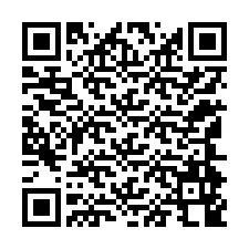 Kod QR dla numeru telefonu +12144948544