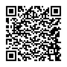 QR Code สำหรับหมายเลขโทรศัพท์ +12144948597