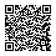 Código QR para número de teléfono +12144948615