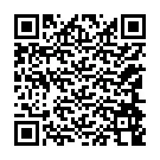 QR kód a telefonszámhoz +12144948719