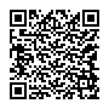 QR Code สำหรับหมายเลขโทรศัพท์ +12144975428