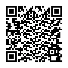 Código QR para número de telefone +12144980319