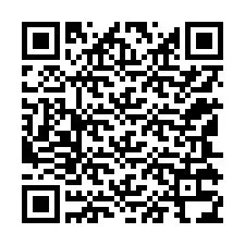 QR-koodi puhelinnumerolle +12145334854