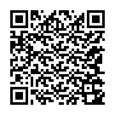 QR Code สำหรับหมายเลขโทรศัพท์ +12145342936