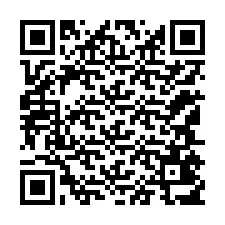 Código QR para número de teléfono +12145417571